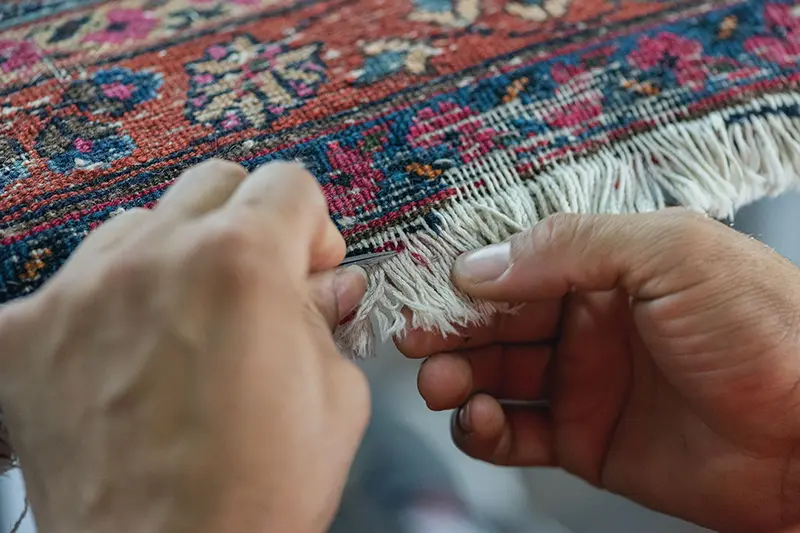 Savoir-faire artisanal tapis